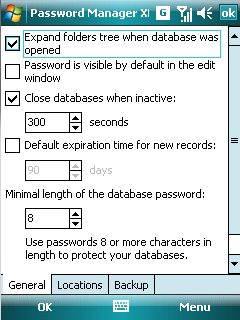 Password Manager XP - Archivio personale delle password